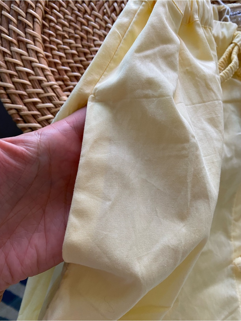 FREE PEOPLE Free-Est Yellow Elastic Waist Culottes Pant! ☀️ - Picture 11 of 17
